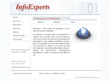 Tablet Screenshot of infoexpertsusa.com